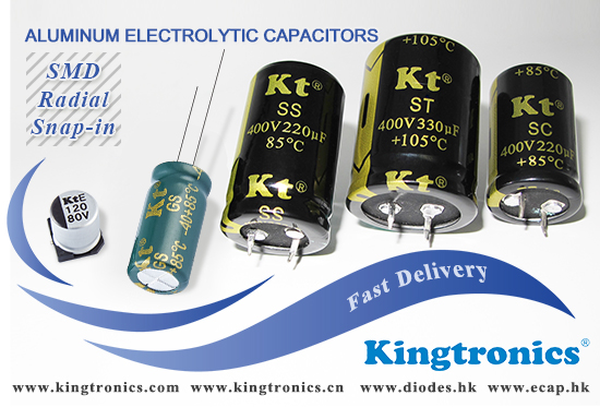 Kingtronics New order plan for the half of year 2020-- Short Lead Time Aluminum Electrolytic Capacitors