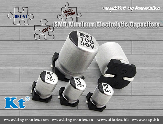Kingtronics Best Choice of SMD Aluminum Electrolytic Capacitors
